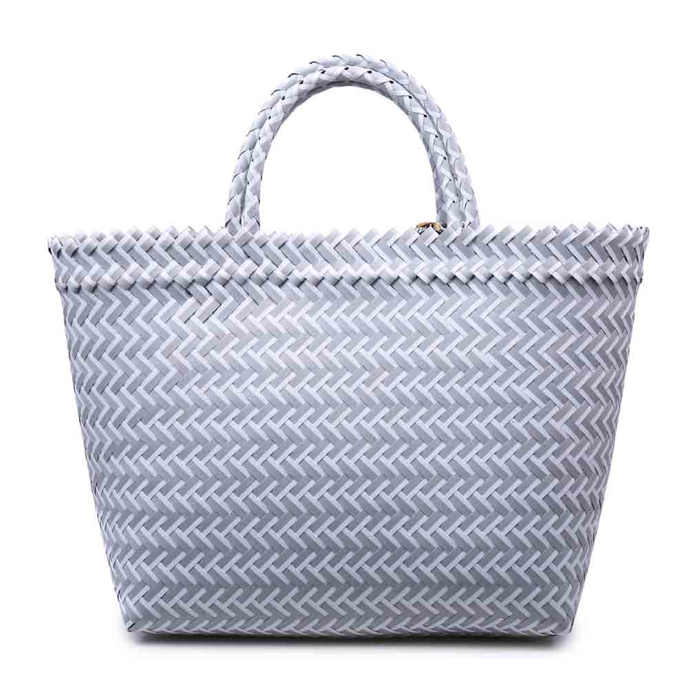 Product Image of Urban Expressions Mojito Tote NA-840611145376 View 3 | Grey