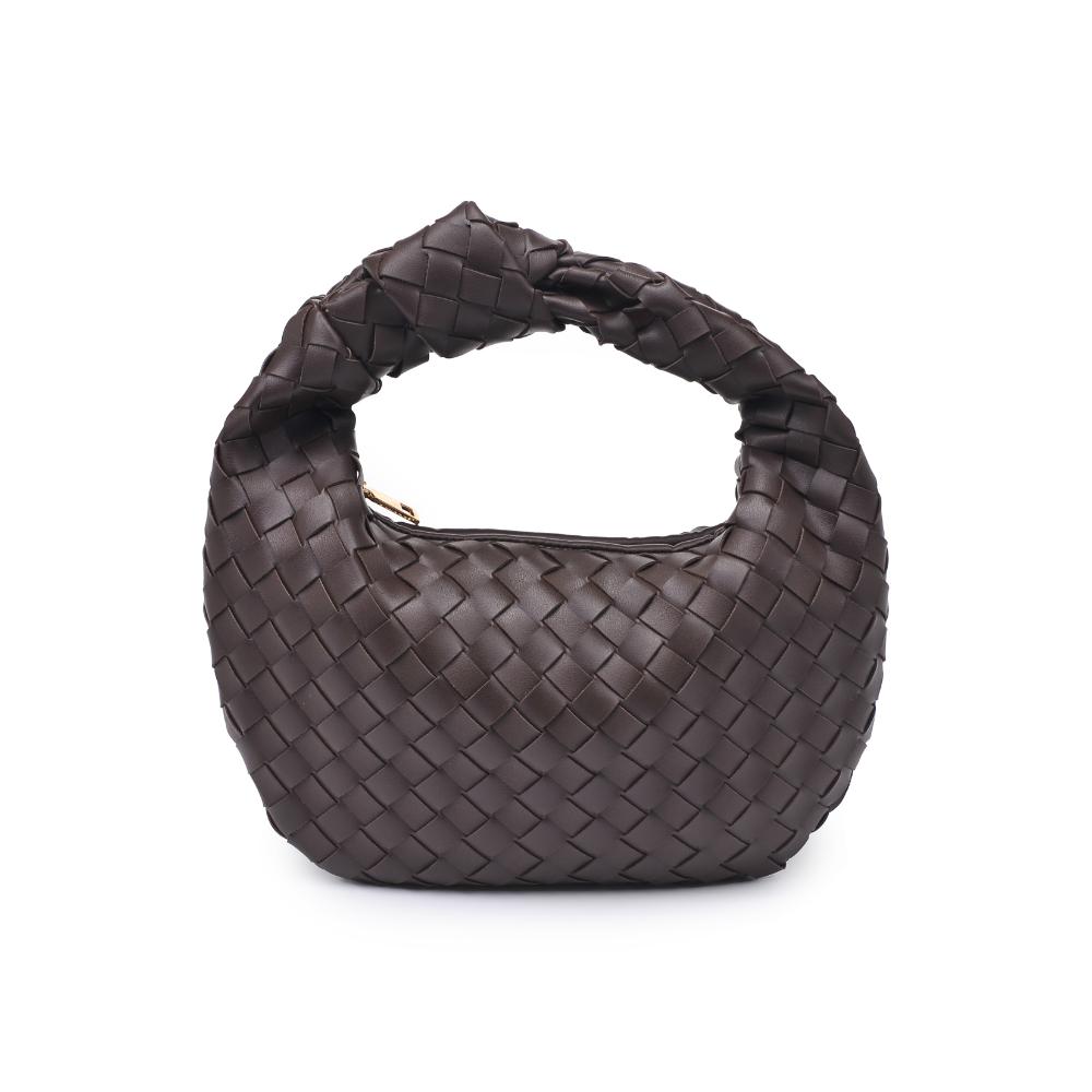 Product Image of Urban Expressions Tracy - Woven Clutch 840611192943 View 5 | Espresso