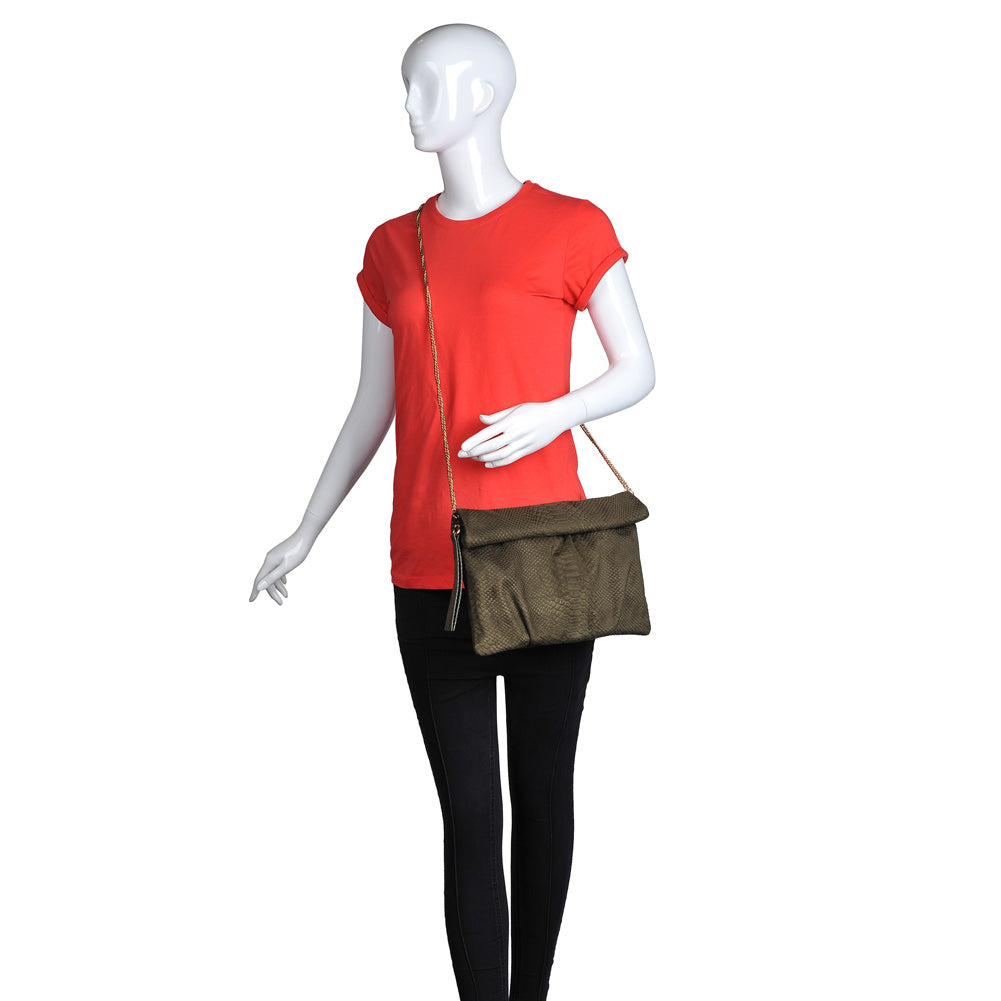 Product Image of Urban Expressions Natalia Clutch NA-840611150783 View 5 | Olive