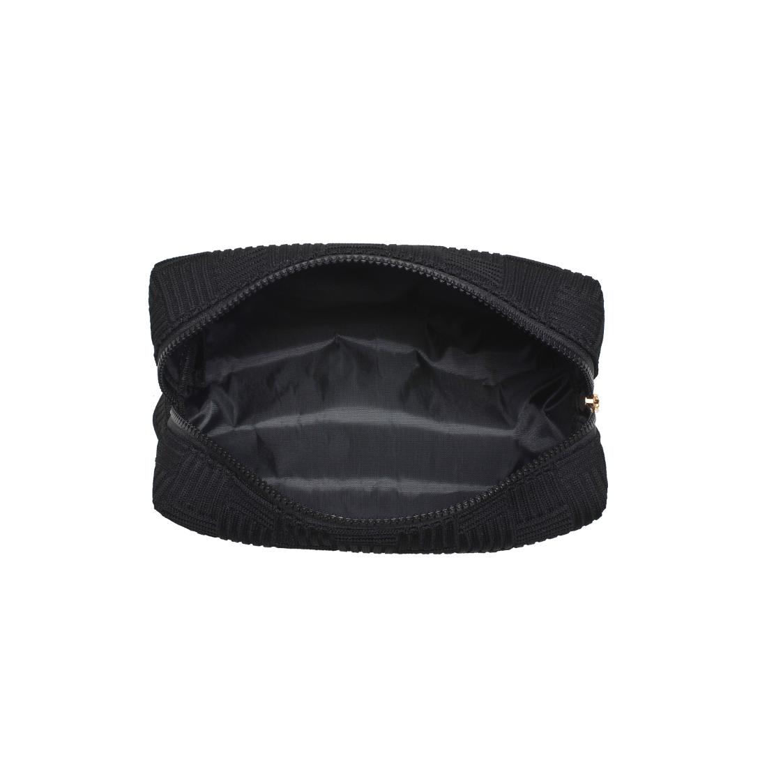 Urban Essentials Hatchway Cosmetic & Travel Organizer Pouch 840611197740 View 8 | Black