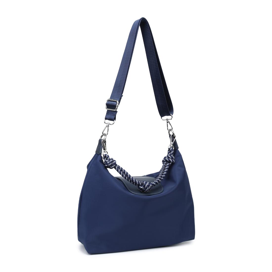 Woman wearing Navy Urban Expressions Nova Hobo 840504206085 View 6 | Navy