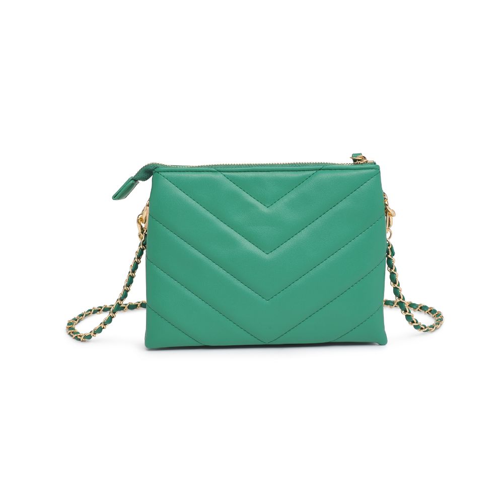 Product Image of Urban Expressions Andie Crossbody 818209015608 View 7 | Kelly Green