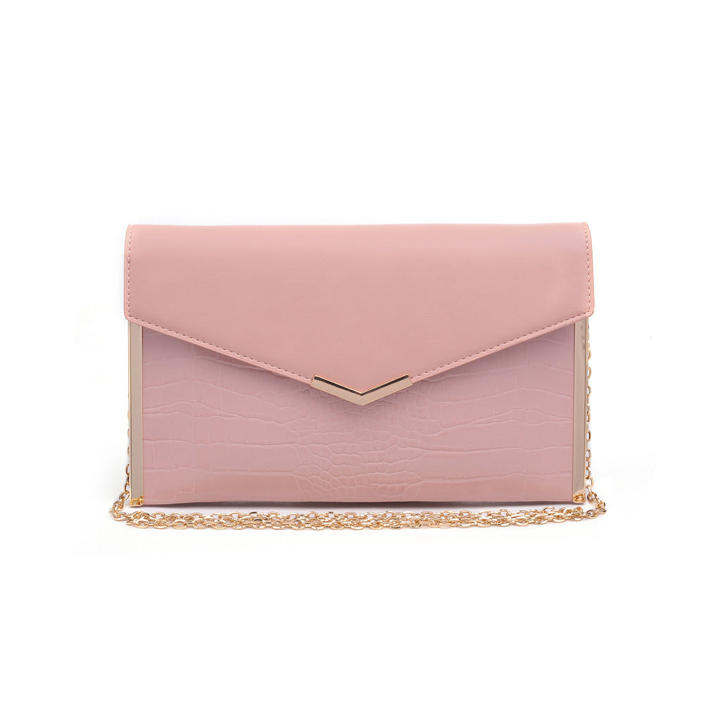 Product Image of Urban Expressions Heather Clutch NA-840611159663 View 1 | Rose