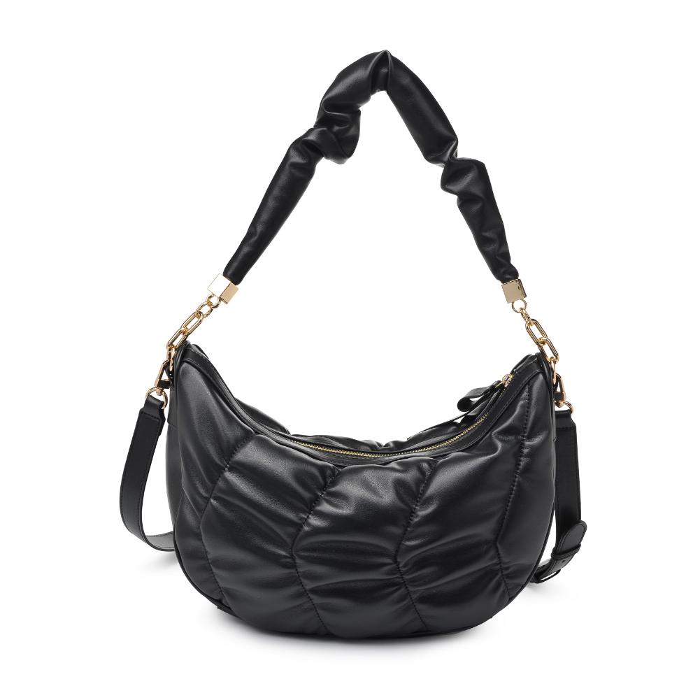 Woman wearing Black Urban Expressions Whitney Crossbody 840611130570 View 7 | Black