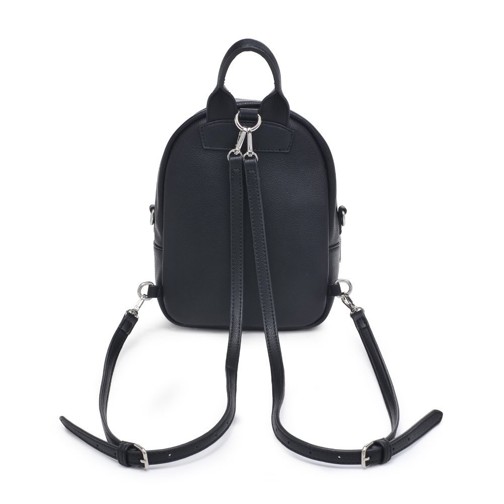 Woman wearing Black Urban Expressions Marlo Backpack 840611114242 View 7 | Black