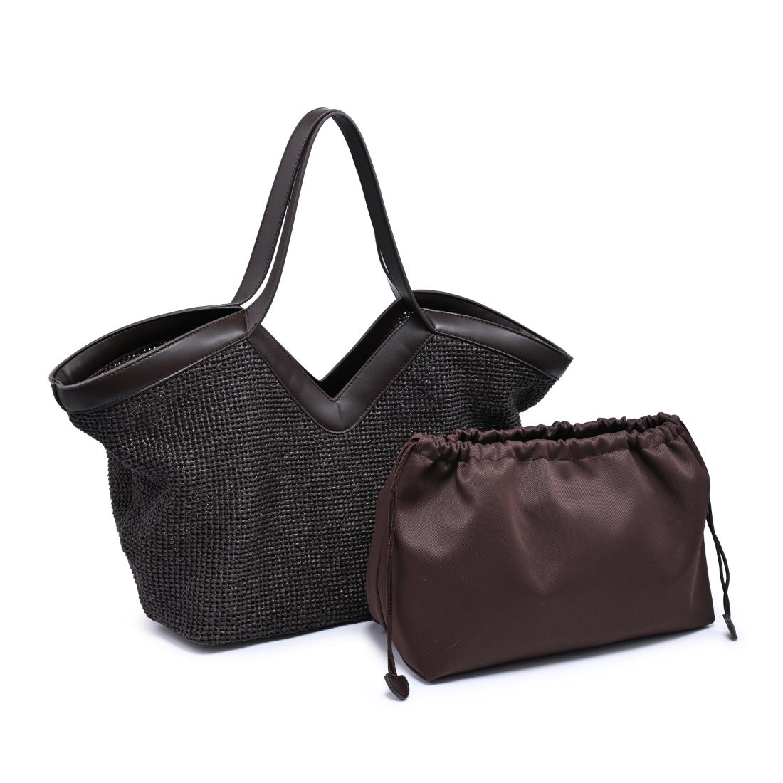 Urban Expressions Madelyn Tote 840504204197 View 6 | Chocolate