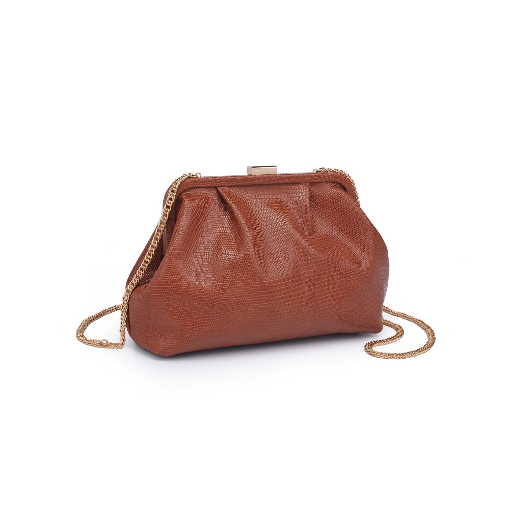 Product Image of Urban Expressions Margie Clutch 840611174895 View 6 | Cognac