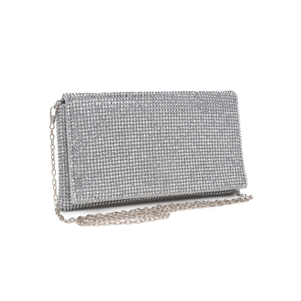 Product Image of Urban Expressions Foxy Clutch NA-840611166500 View 2 | Silver