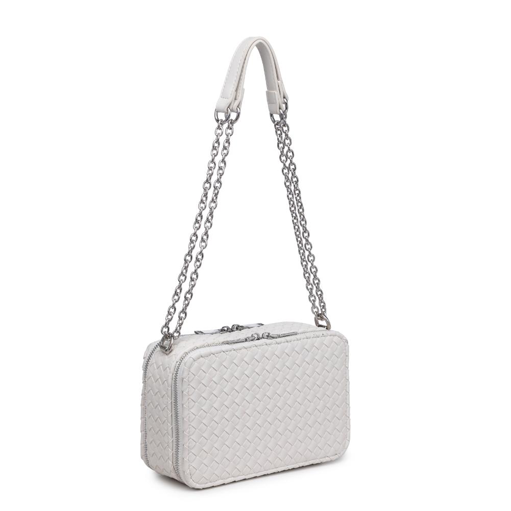 Woman wearing Ivory Urban Expressions Elle Crossbody 840611124463 View 6 | Ivory