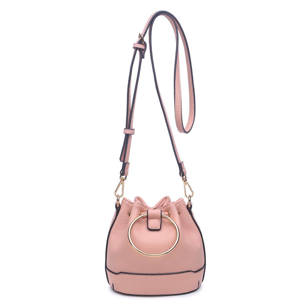 Woman wearing Pink Urban Expressions Ziggy Crossbody 840611142634 View 7 | Pink
