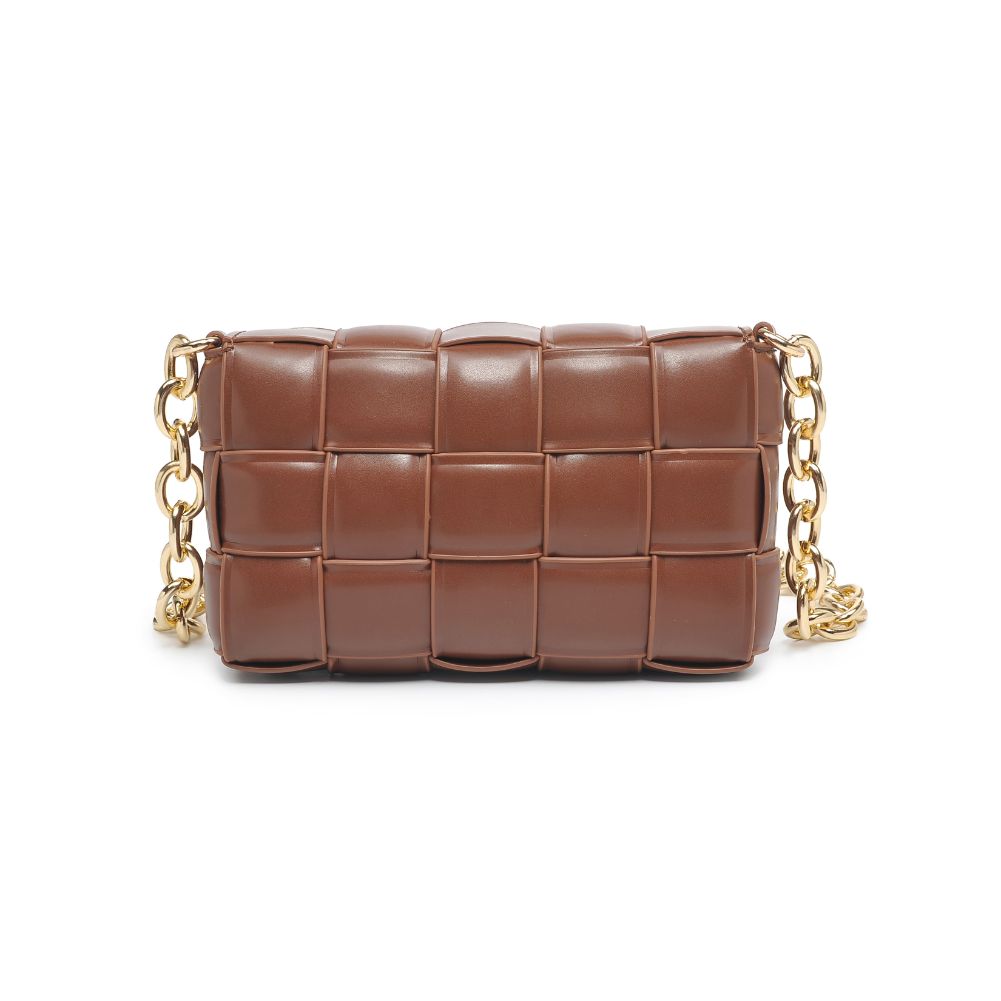 Product Image of Urban Expressions Holden Crossbody 840611101266 View 7 | Chocolate