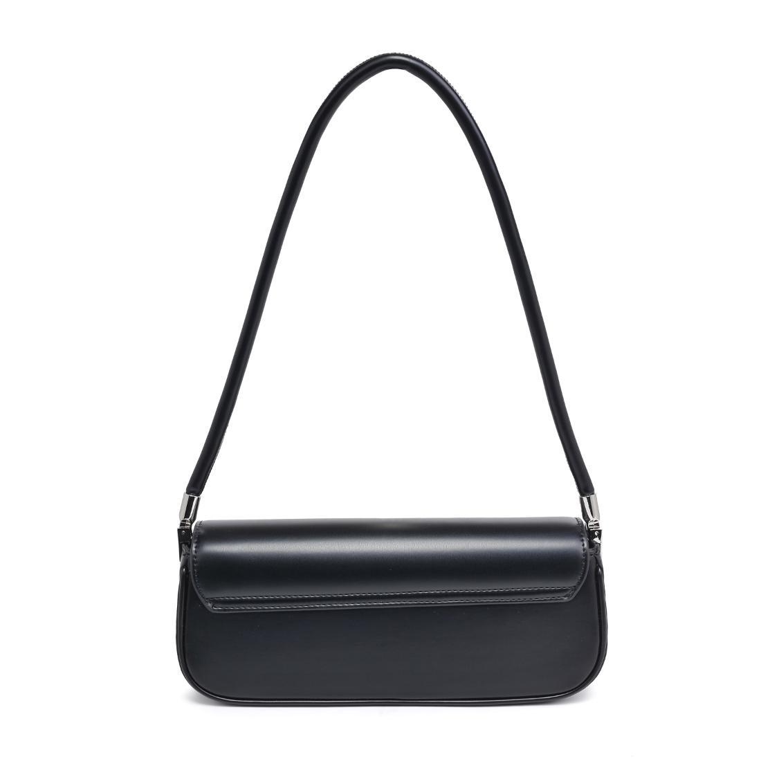 Woman wearing Black Urban Expressions Bailey Shoulder Bag 840611145956 View 7 | Black