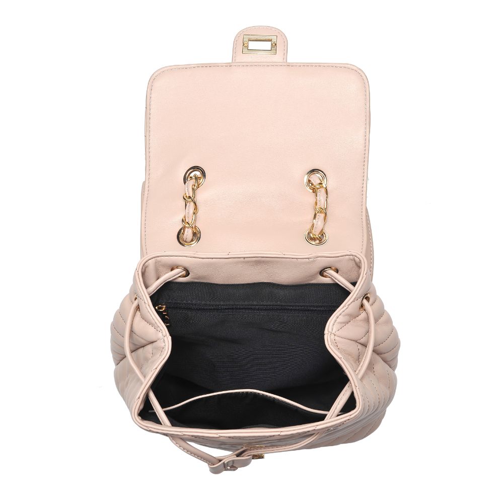 Woman wearing Nude Urban Expressions Yessenia Backpack 818209013710 View 9 | Nude