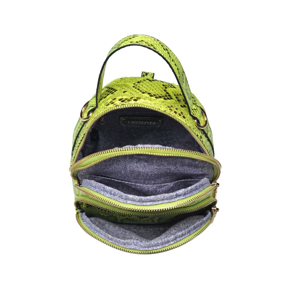 Product Image of Urban Expressions Nichole Backpack NA-840611162854 View 4 | Neon Yellow