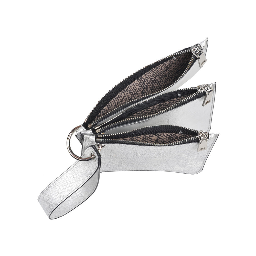 Product Image of Urban Expressions Nina Wristlet NA-840611148070 View 4 | Silver