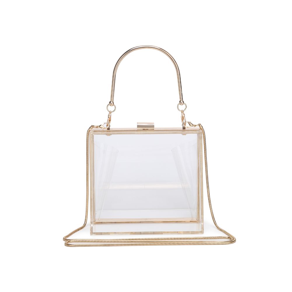 Product Image of Urban Expressions Polly Evening Bag 840611177810 View 5 | Clear