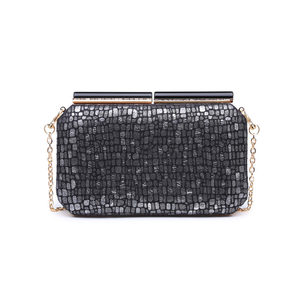 Product Image of Urban Expressions Meghan Clutch NA-840611157126 View 3 | Silver