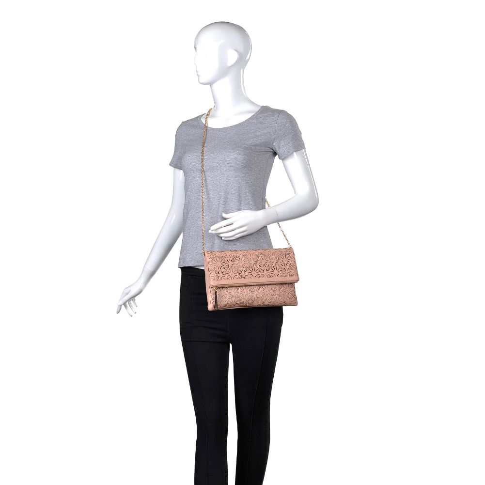 Product Image of Urban Expressions Skylar Clutch 840611169525 View 5 | Blush