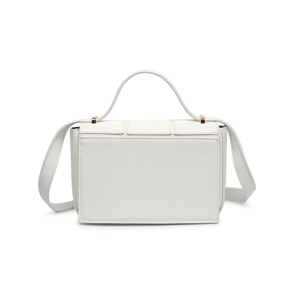 Product Image of Urban Expressions Amanda Crossbody 818209016063 View 7 | White