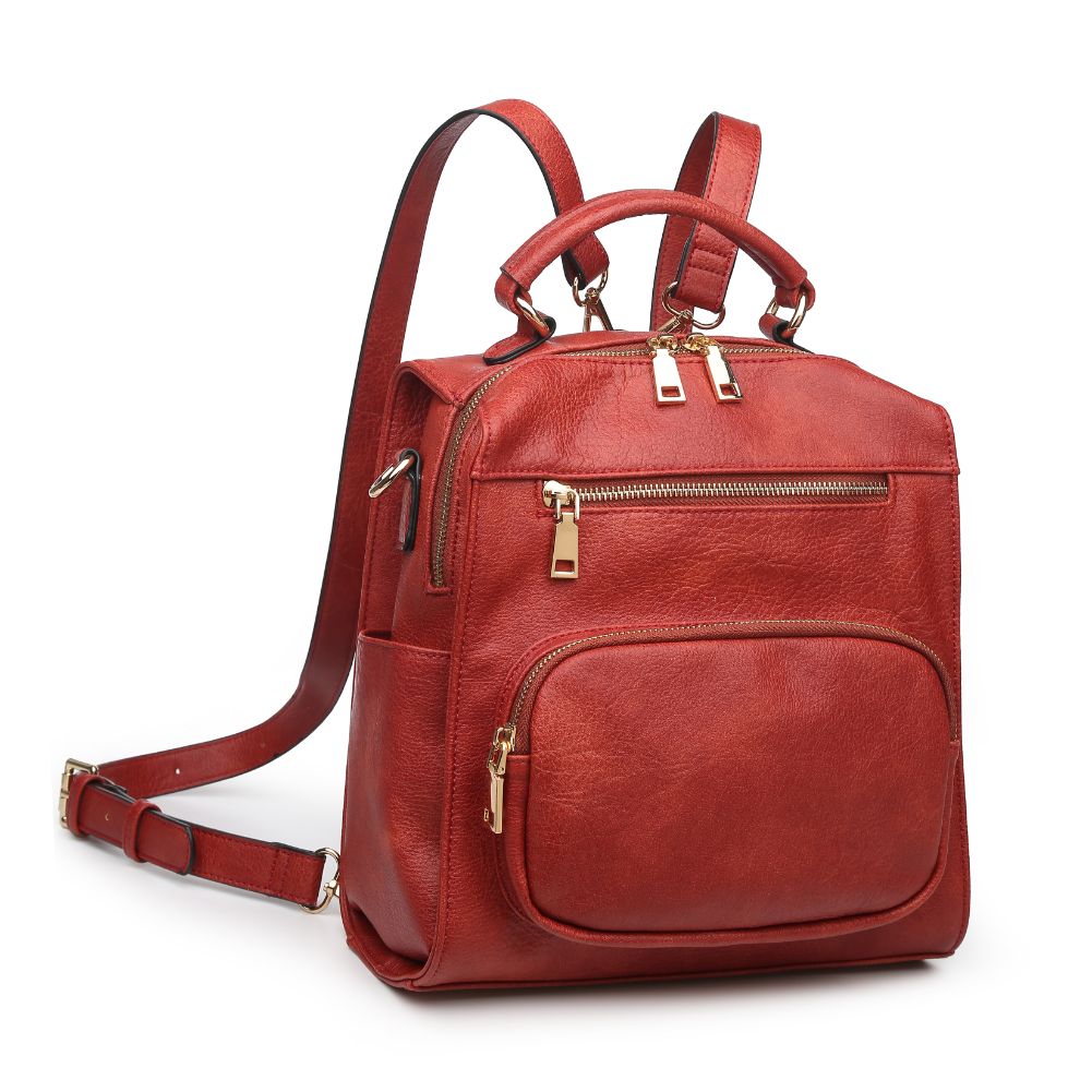 Product Image of Urban Expressions Miles Backpack NA-840611166760 View 2 | Rust
