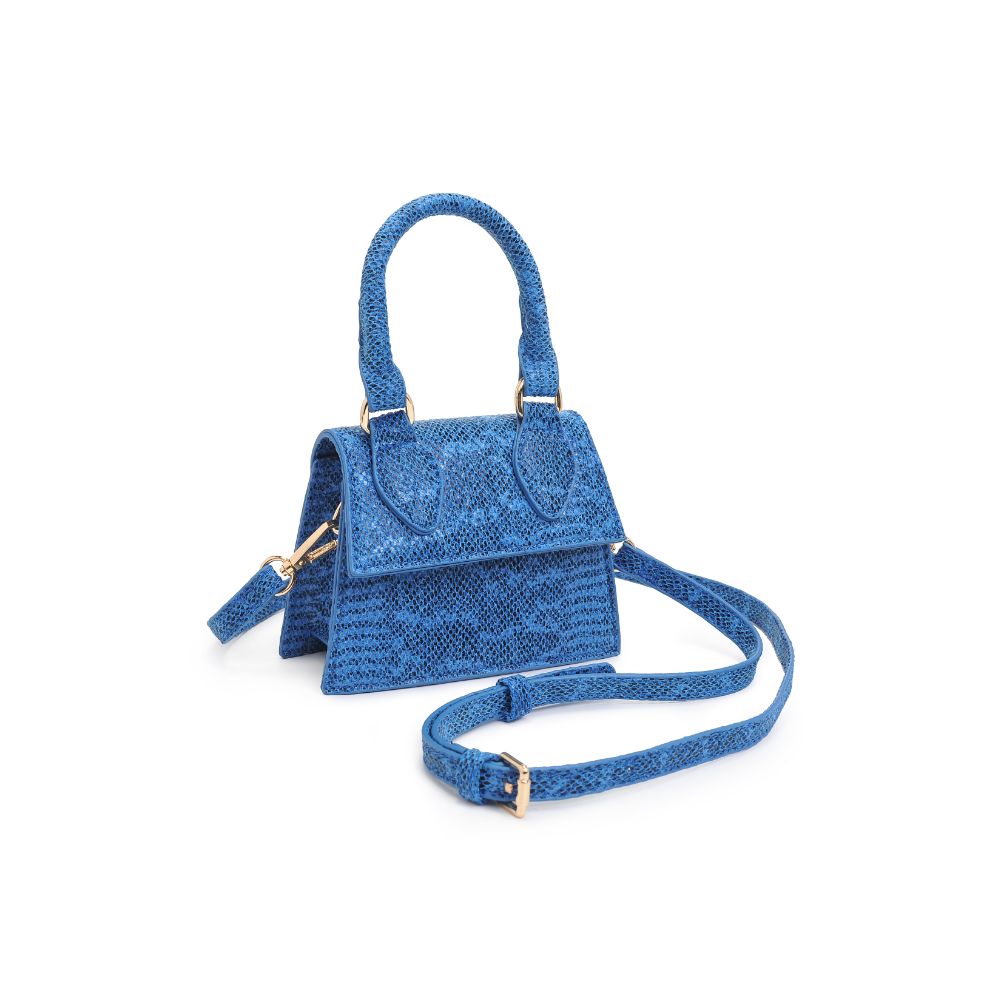 Product Image of Urban Expressions Jojo Mini Bag 840611183057 View 6 | Blue Snake
