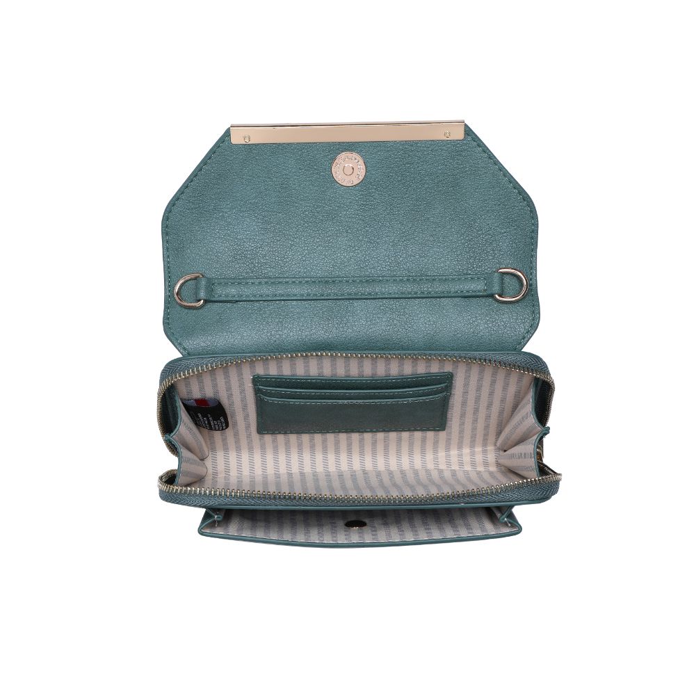 Product Image of Urban Expressions Fernanda Crossbody 818209017251 View 4 | Emerald