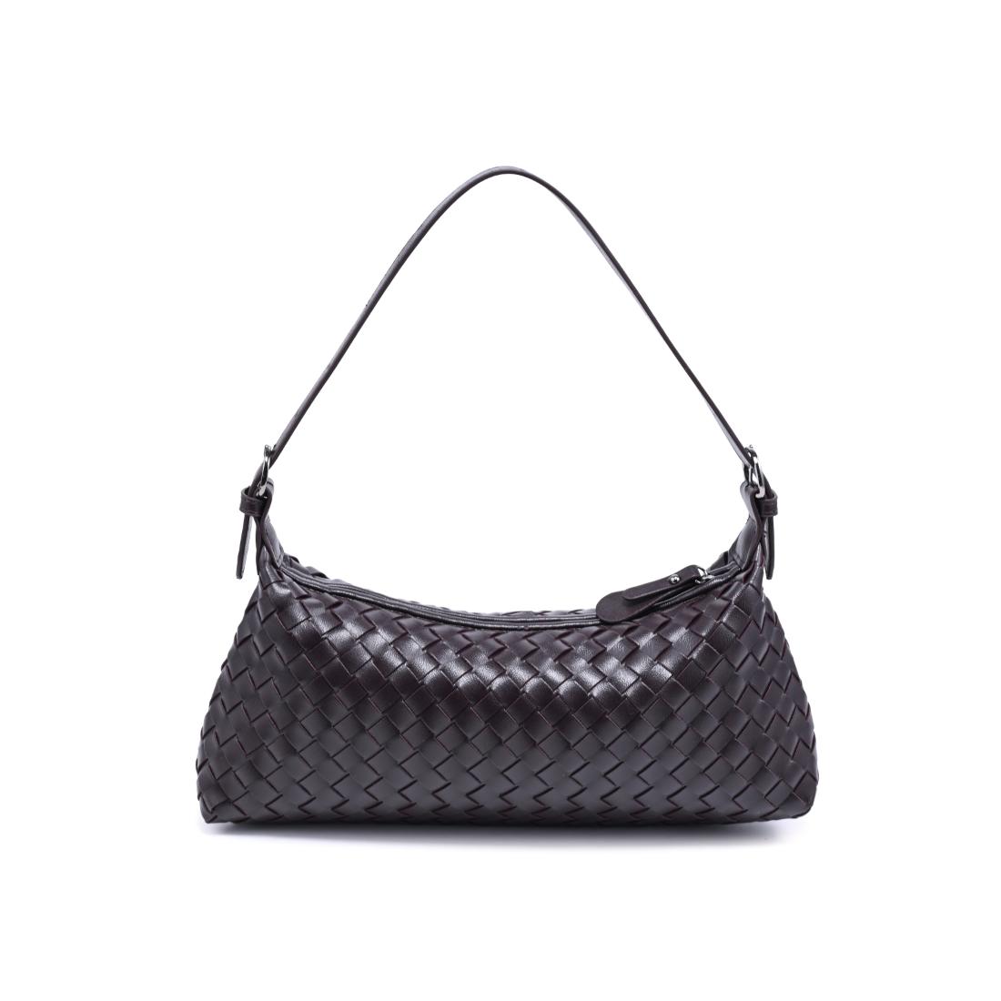 Woman wearing Chocolate Urban Expressions Audrey Shoulder Bag 840504204081 View 7 | Chocolate