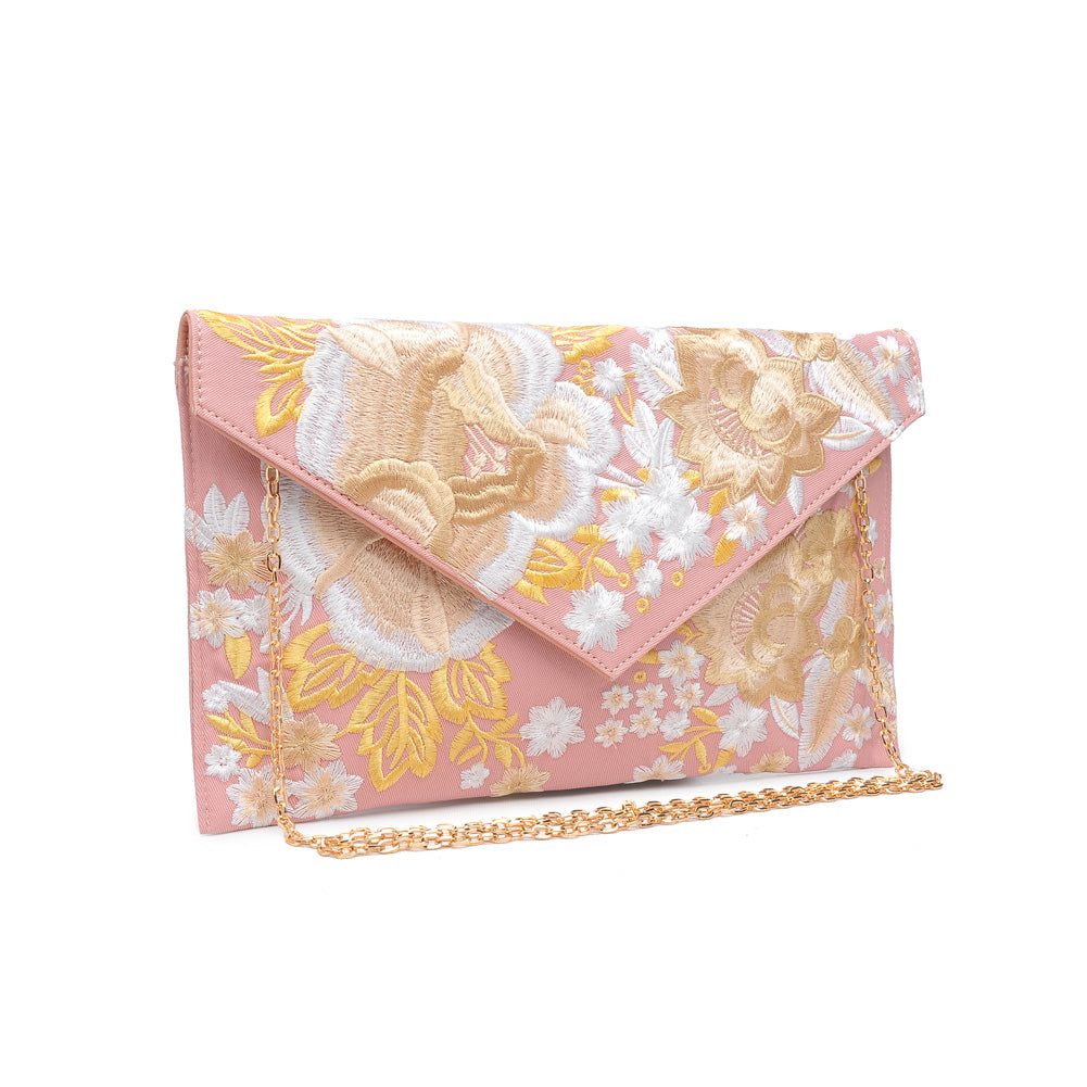 Product Image of Urban Expressions Florina Clutch NA-840611144065 View 2 | Blush