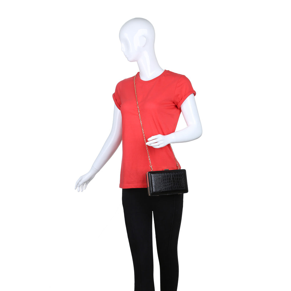 Product Image of Urban Expressions Elizabeth Clutch NA-840611157164 View 5 | Black