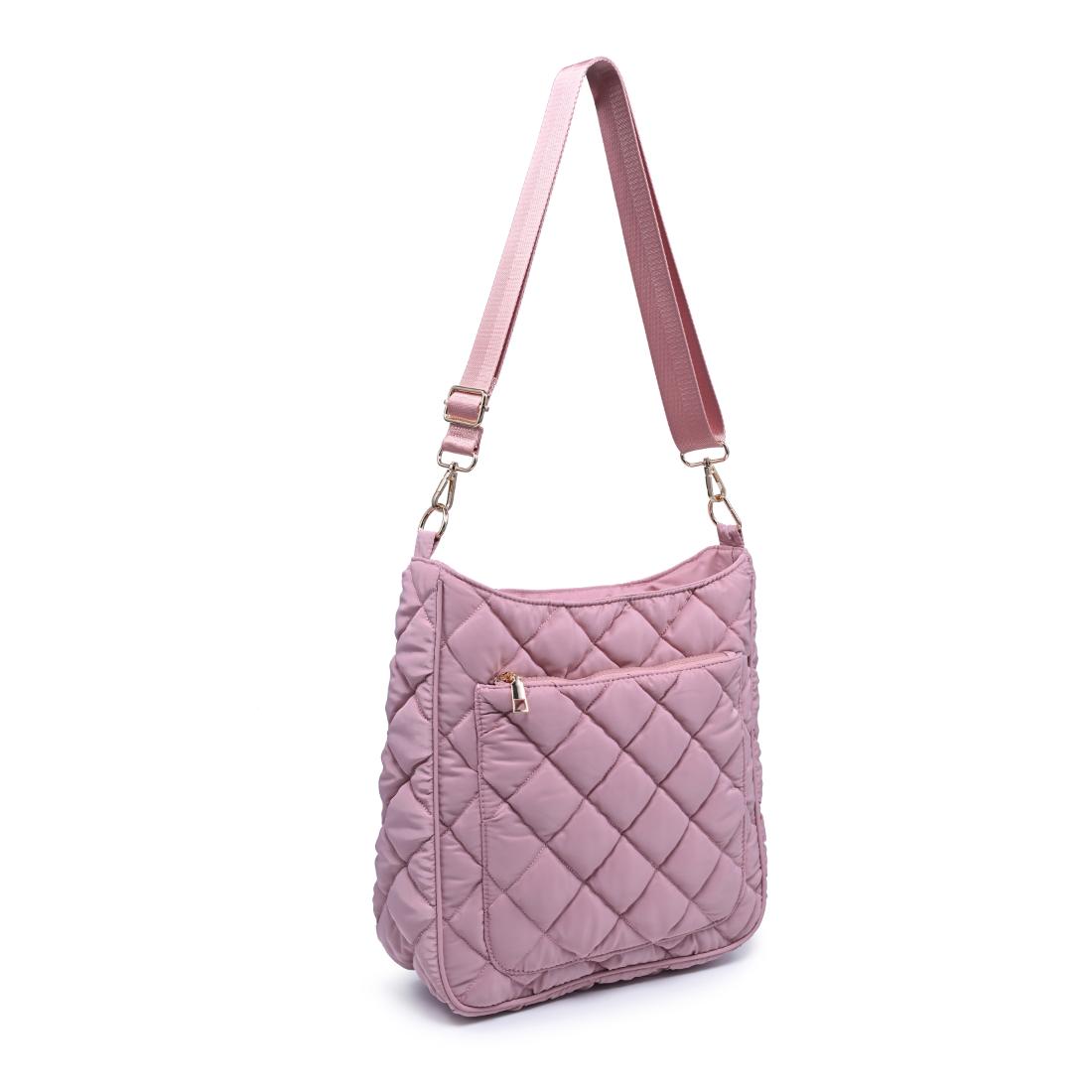 Product Image of Urban Expressions Fia - Quilted Puffer Crossbody 840504207334 View 2 | Rose