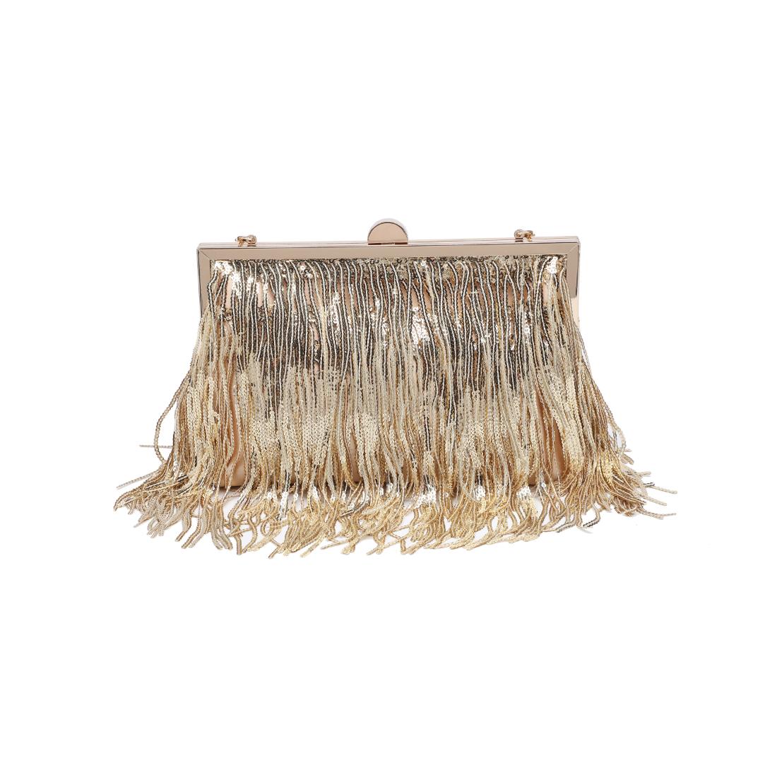 Urban Expressions Celestia Evening Bag 840504206481 View 7 | Gold