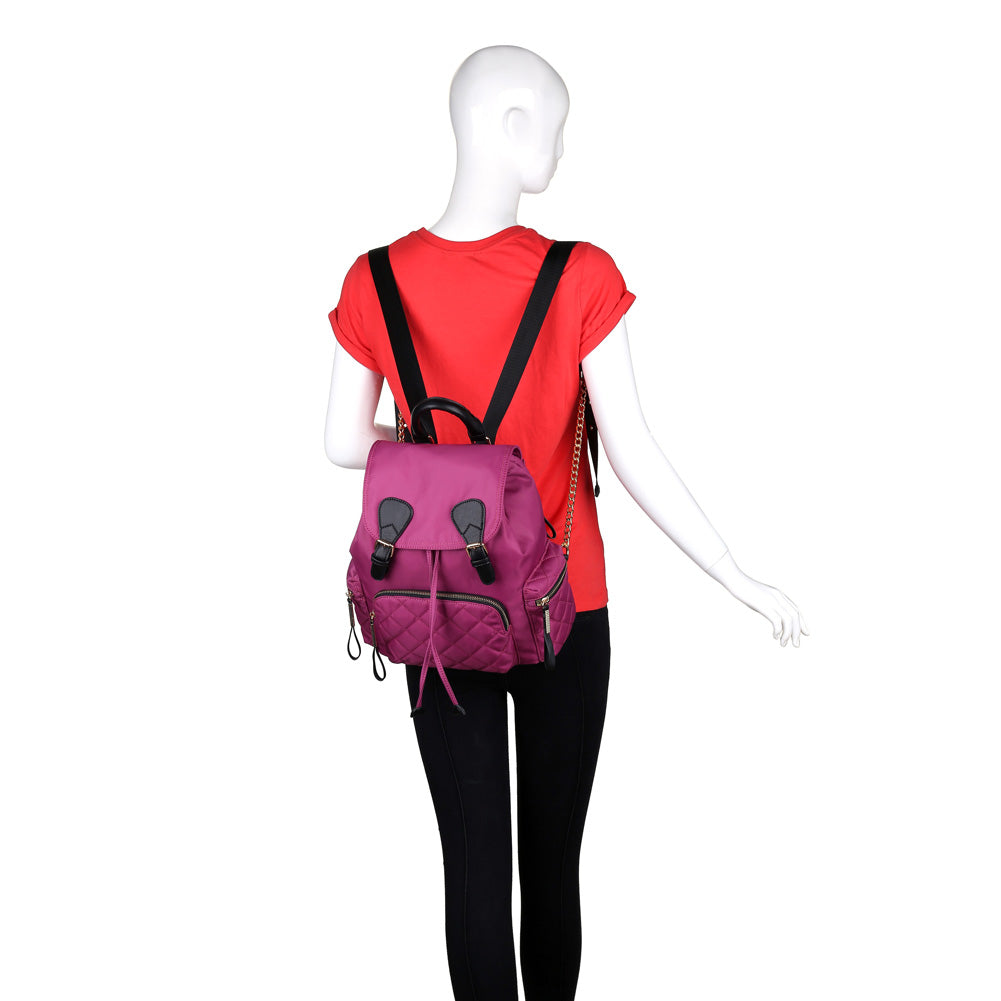 Product Image of Urban Expressions Waltz Backpack NA-840611154927 View 5 | Blush