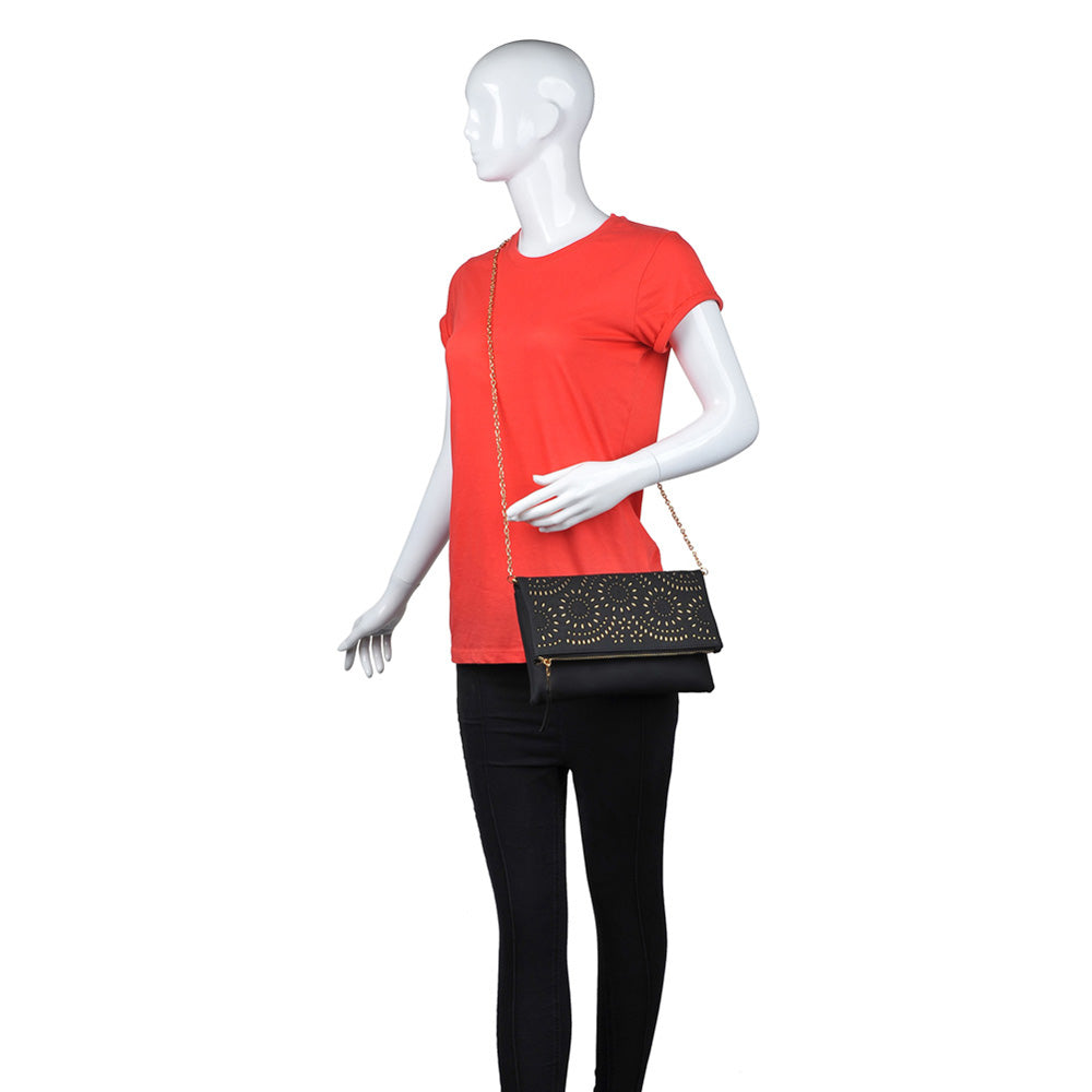 Product Image of Urban Expressions Ellington Clutch 840611150103 View 5 | Black