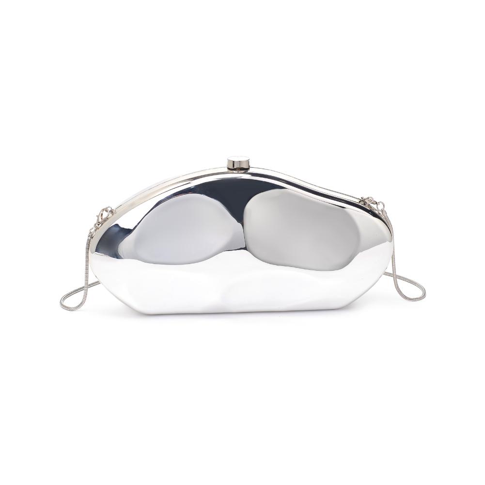 Urban Expressions Marly Evening Bag 840611193384 View 5 | Silver