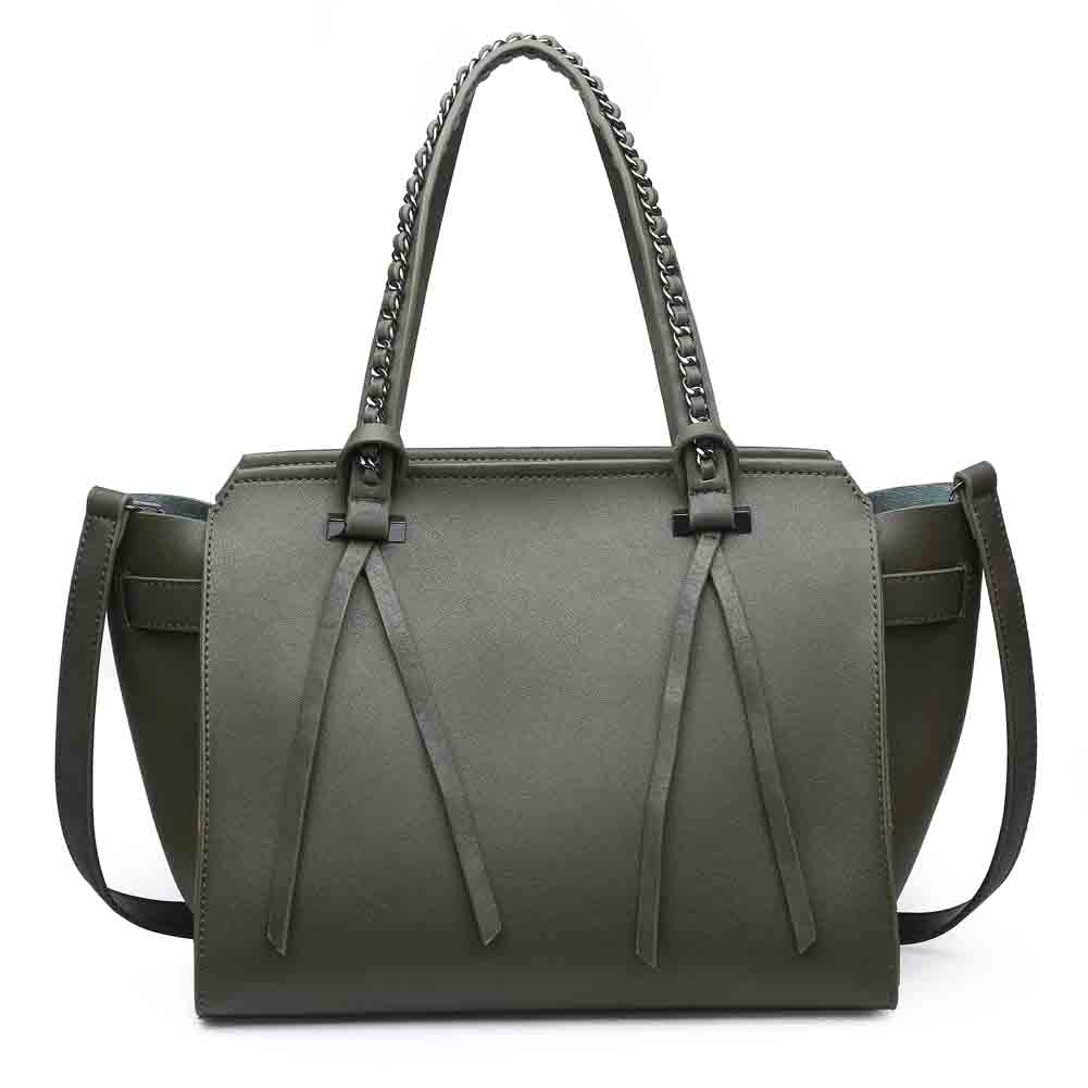 Product Image of Urban Expressions Daine Satchel NA-840611140012 View 1 | Olive