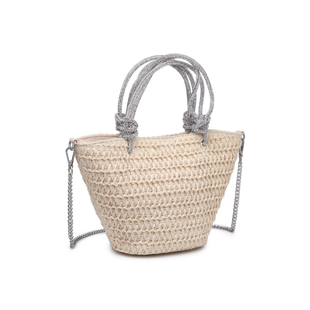 Woman wearing Ivory Urban Expressions Gaia Tote 840611123930 View 6 | Ivory