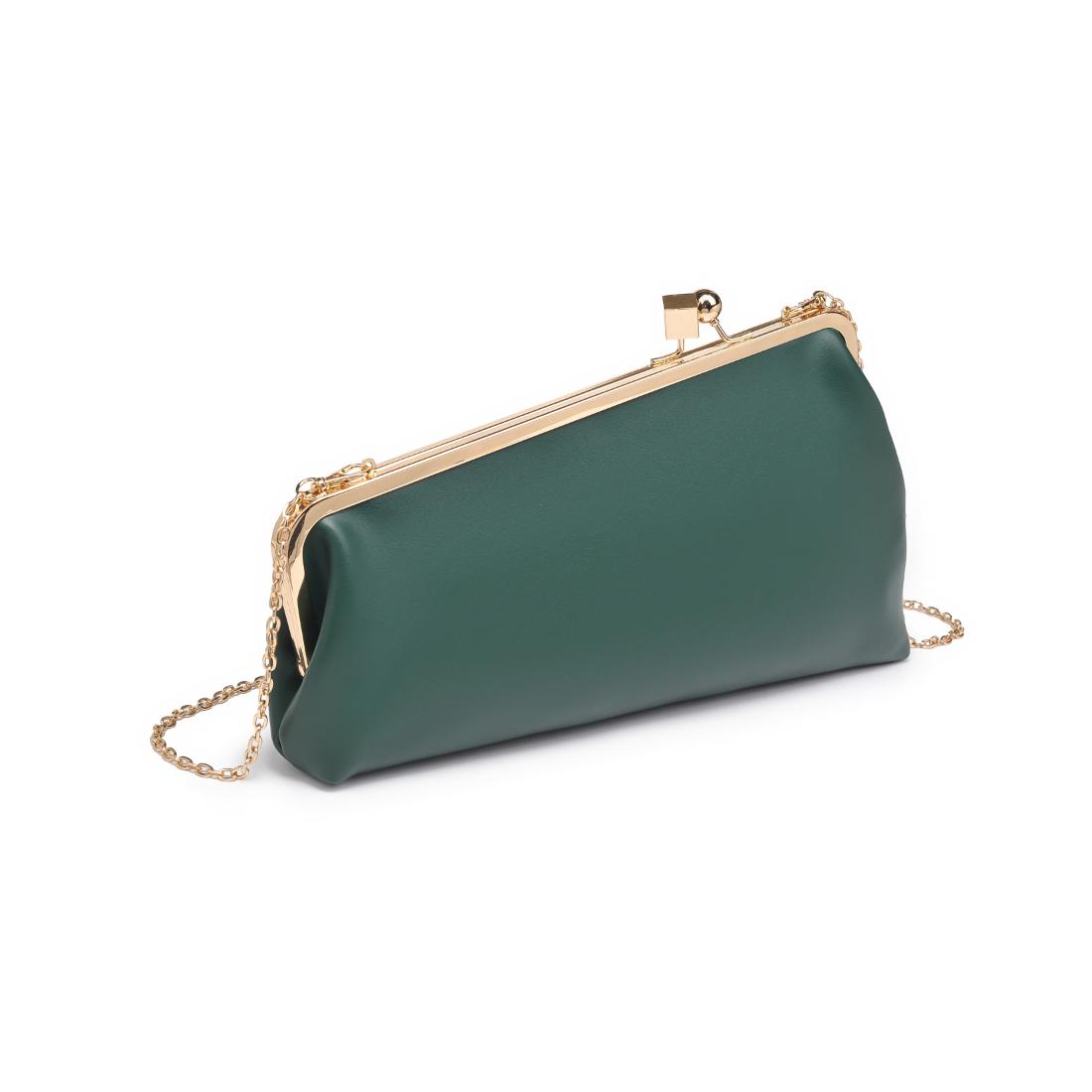 Product Image of Urban Expressions Helena Clutch 840504200175 View 6 | Emerald