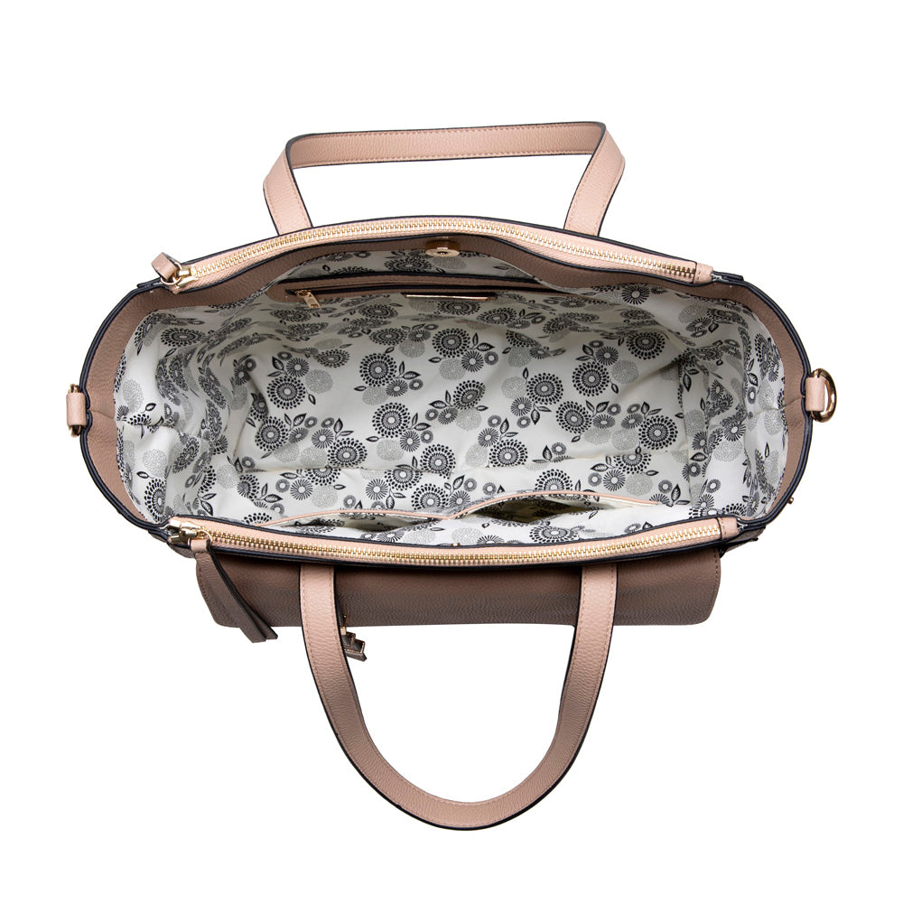Product Image of Urban Expressions Ambrose Satchel NA-840611161642 View 4 | Almond
