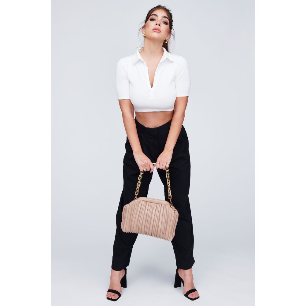 Woman wearing Natural Urban Expressions Rylee Crossbody 818209011945 View 4 | Natural