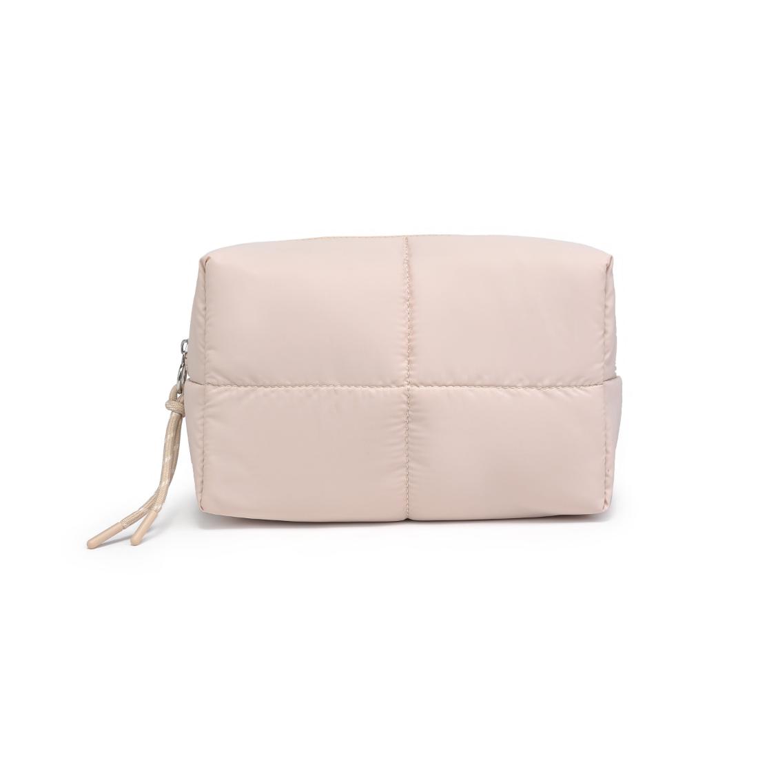 Urban Essentials Daydreamer - Nylon Cosmetic & Travel Organizer Pouch 840611197627 View 5 | Cream