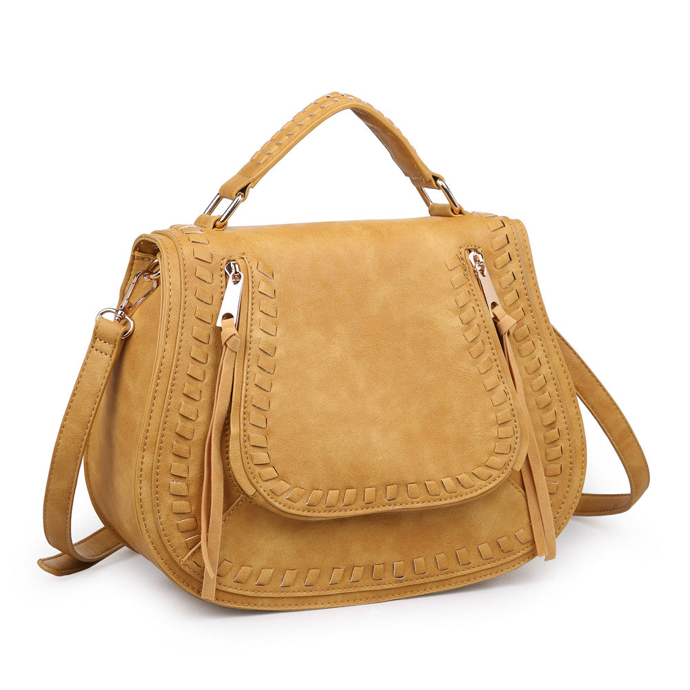 Product Image of Urban Expressions Khloe Crossbody 840611151933 View 2 | Mustard