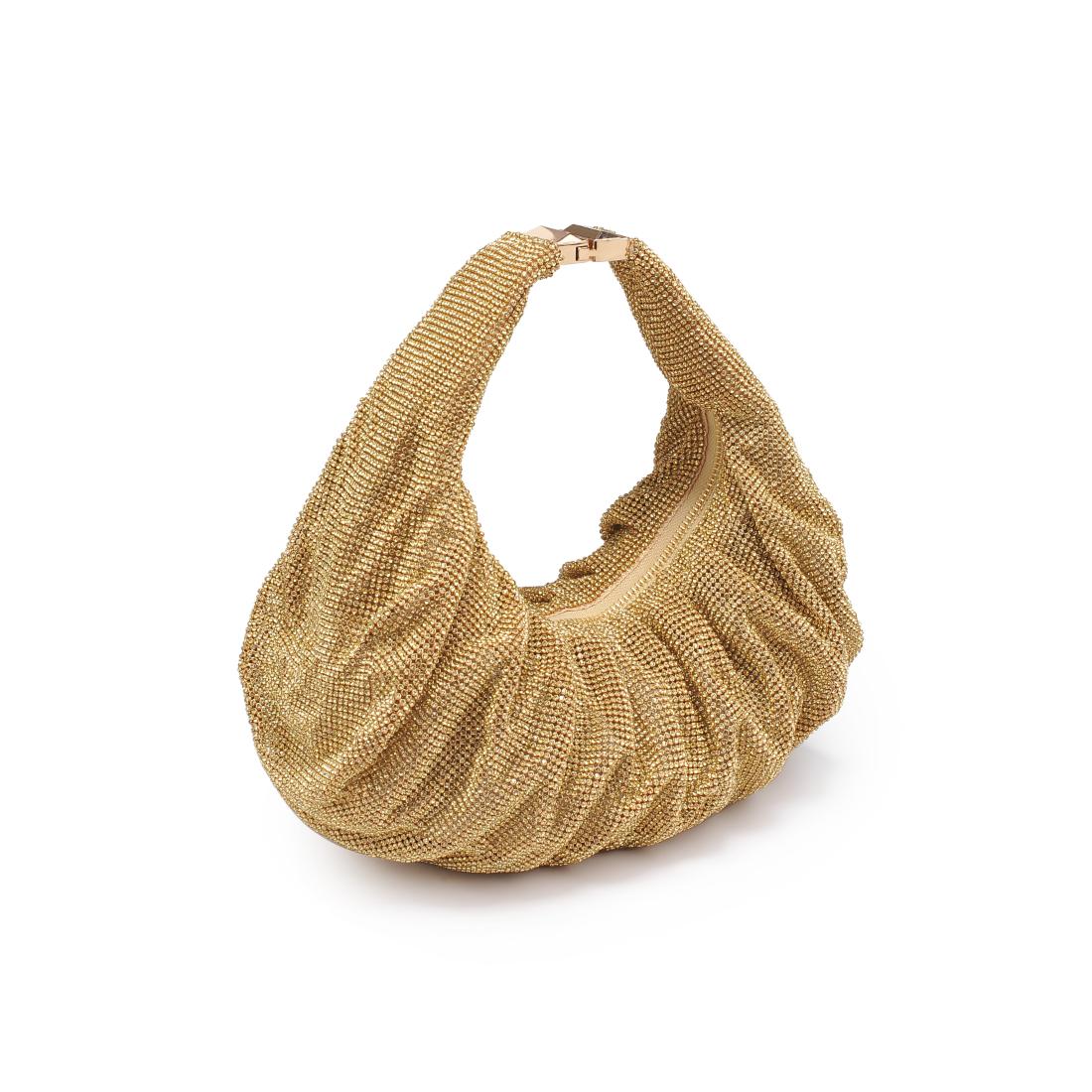 Product Image of Urban Expressions Arianna Evening Bag 840611160478 View 6 | Gold