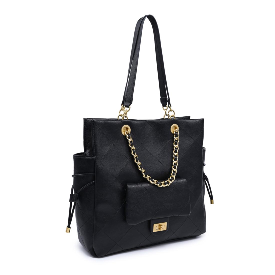 Urban Expressions Hudson Tote 840504205101 View 6 | Black