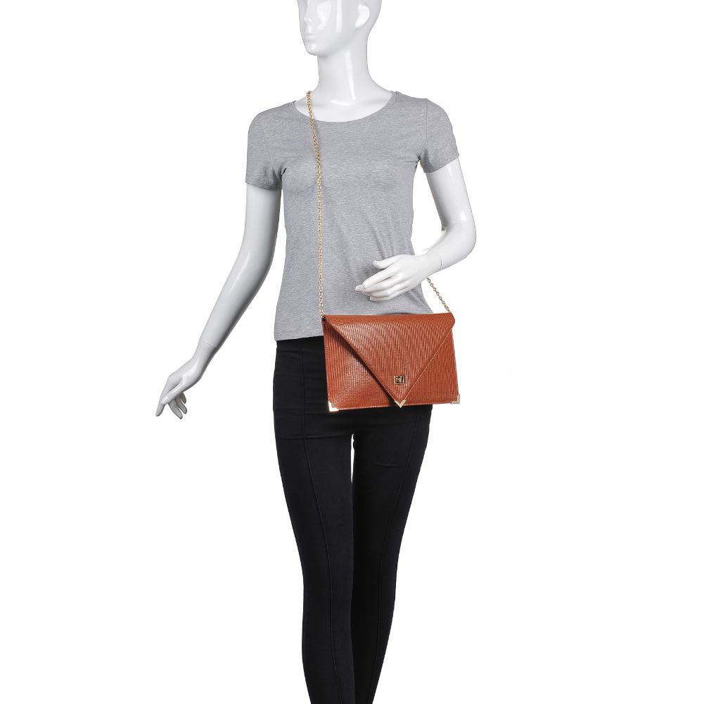 Product Image of Urban Expressions Cally Clutch 840611172563 View 5 | Tan