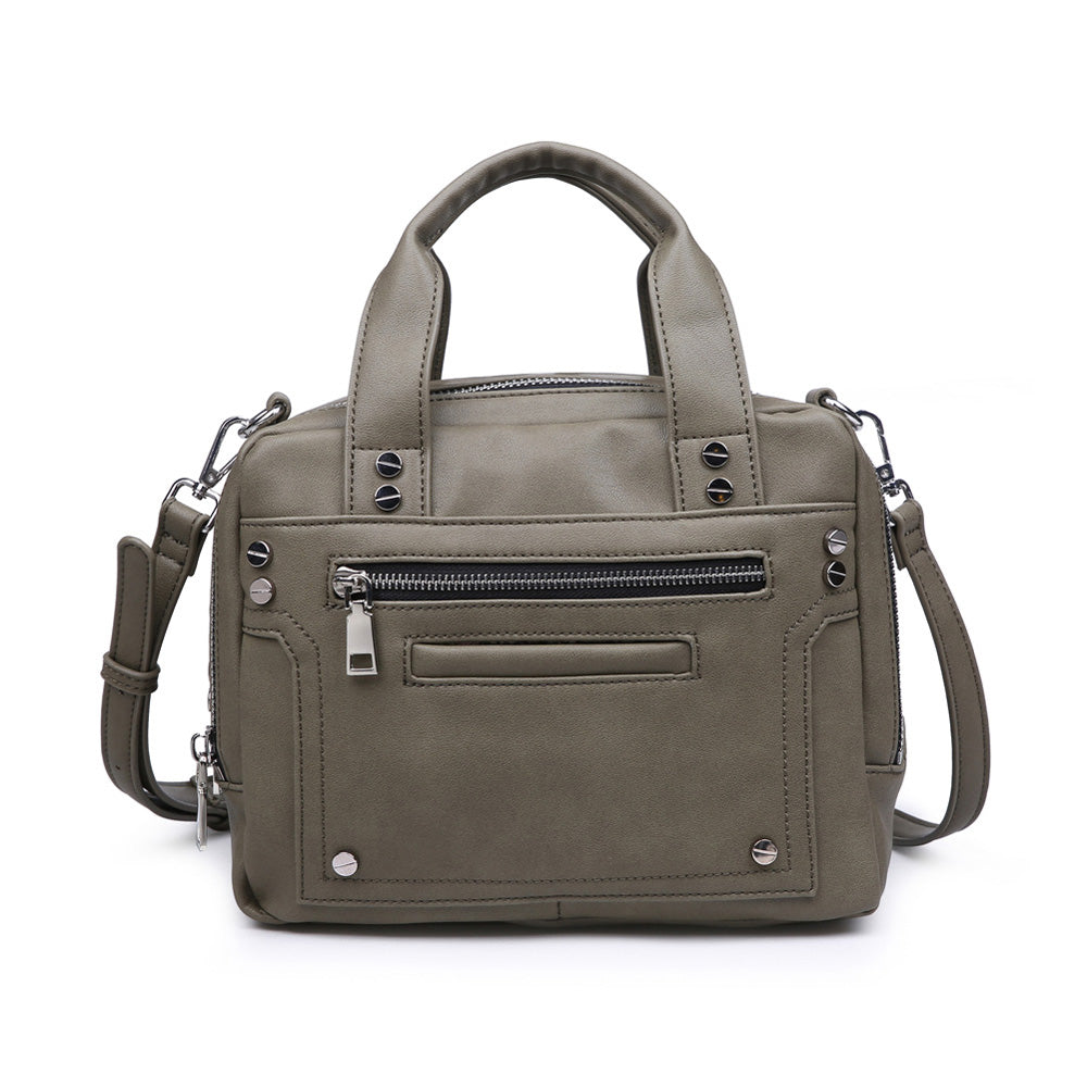 Product Image of Urban Expressions Cody Satchel NA-840611150837 View 1 | Olive