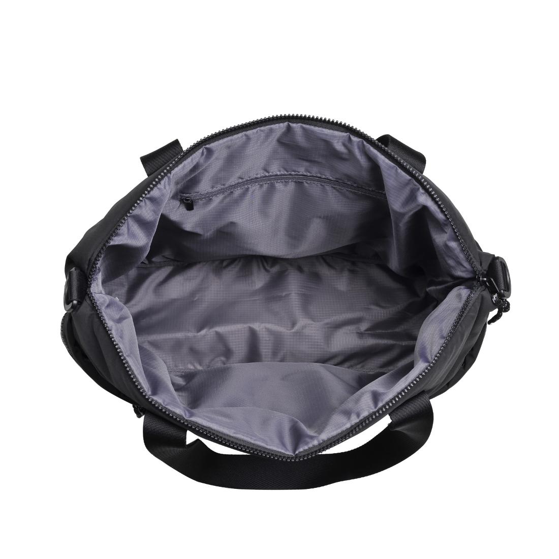Woman wearing Black Urban Expressions Jessi Tote 840611141156 View 9 | Black