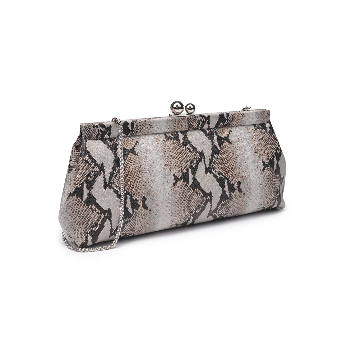 Product Image of Urban Expressions Joplin - Kisslock Clutch 840504200762 View 6 | Grey Multi
