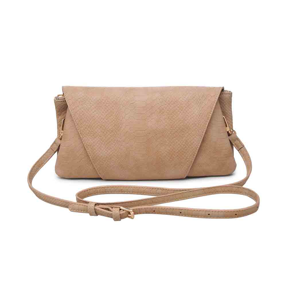 Product Image of Urban Expressions Leah Snake Crossbody NA-840611123602 View 1 | Natural