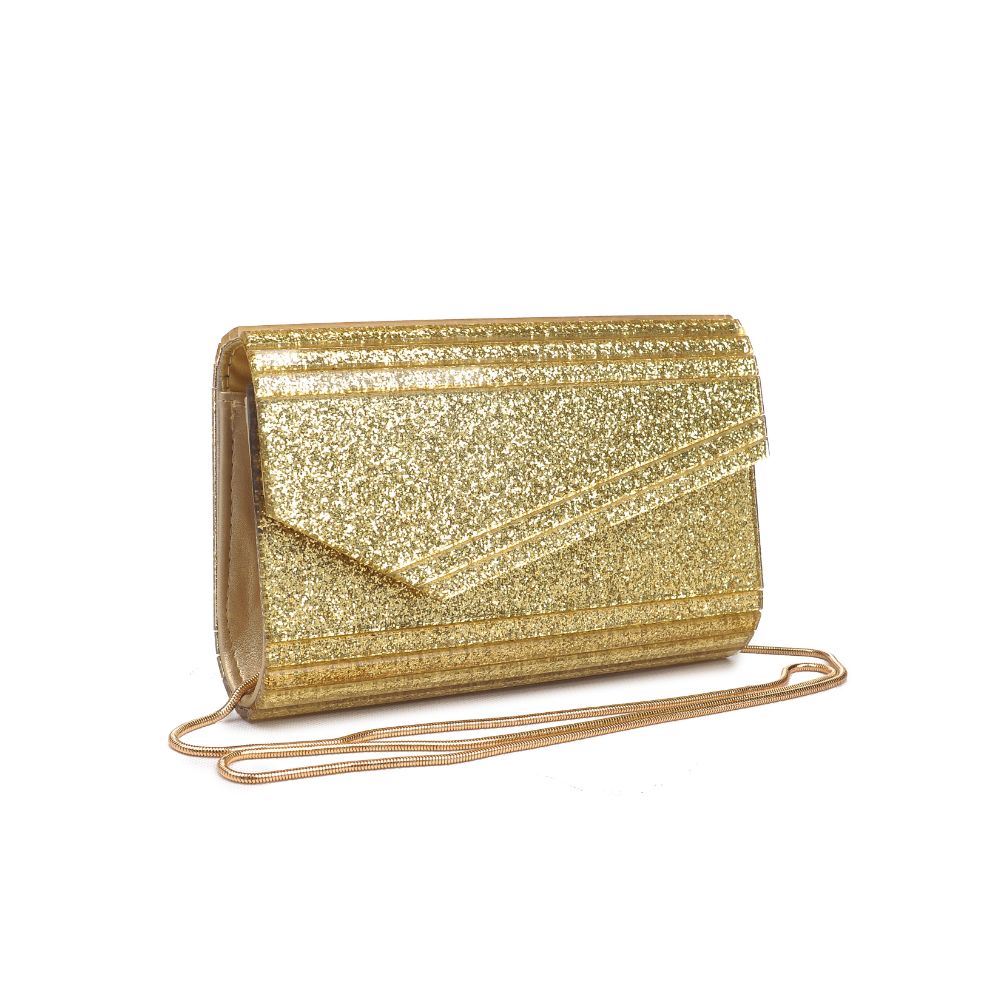 Product Image of Urban Expressions Kesha Evening Bag 840611169785 View 2 | Gold