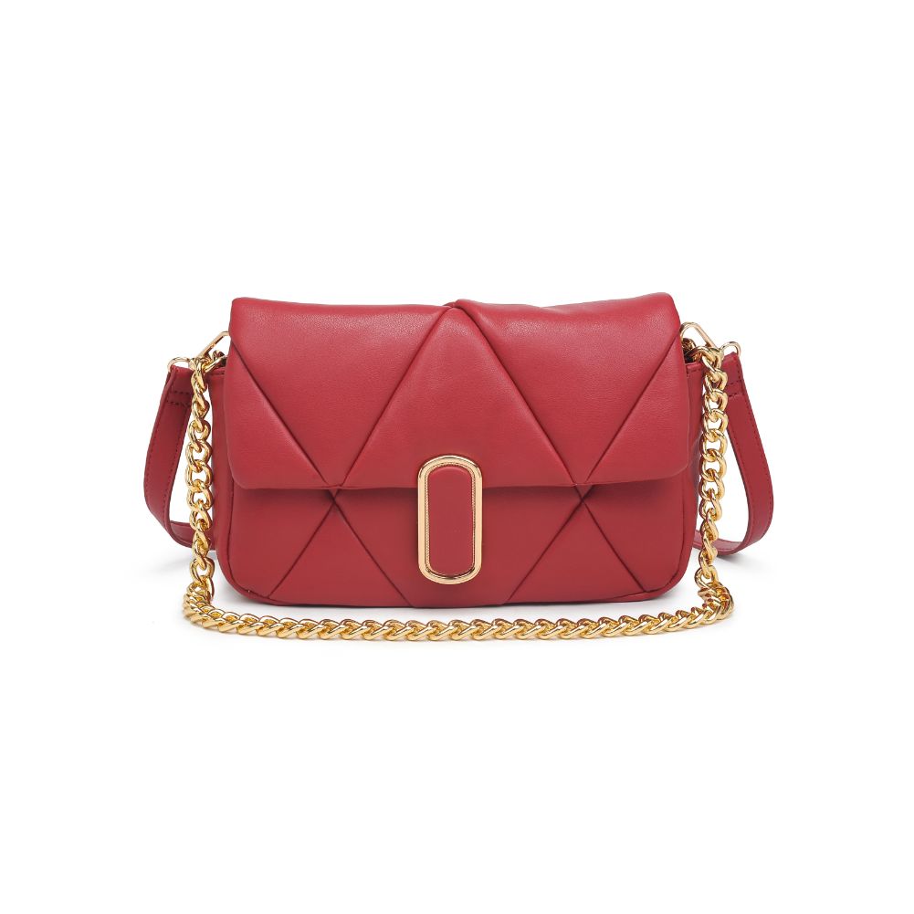 Woman wearing Red Urban Expressions Anderson Crossbody 840611113795 View 5 | Red